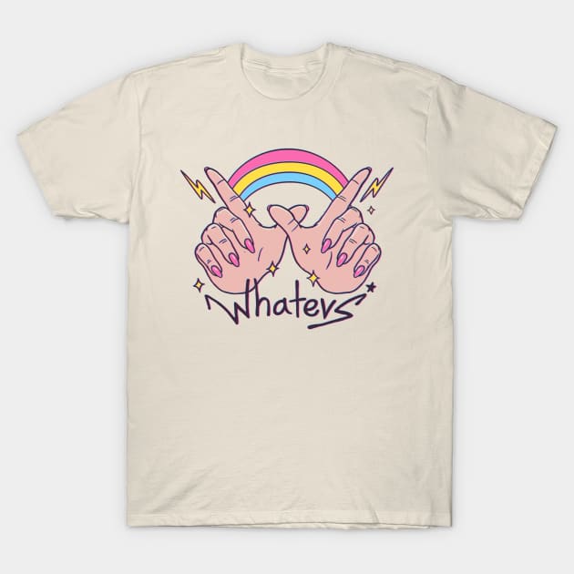 Whatevs! T-Shirt by Vincent Trinidad Art